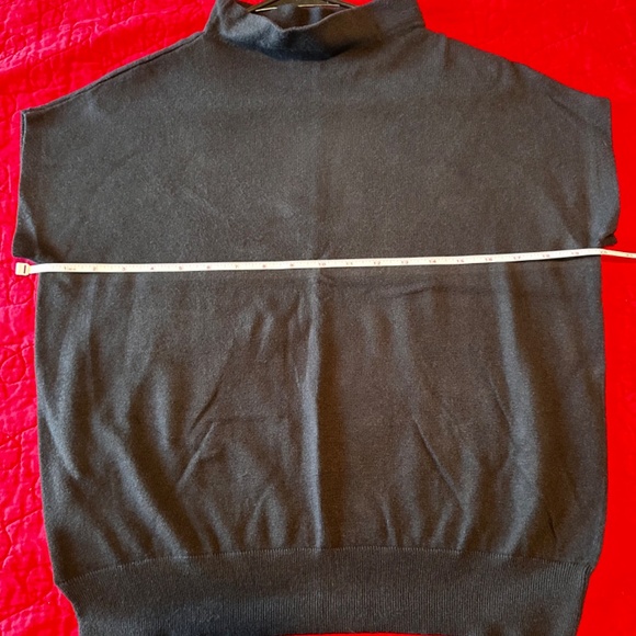 Ann Taylor Factory Black Mock neck Sweater - Picture 7 of 16